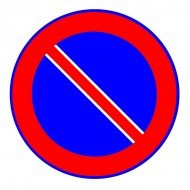 Park Etmek Yasaktır Levhası Trafik Tabelası P-1