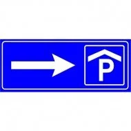 Kapalı Otopark Park Yeri Levhası Park Alanı Tabelası (Sağ)