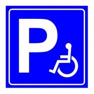 Engelli Araç Park Yeri Levhası