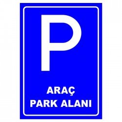 Park Yeri Levhası Park Alanı P-136