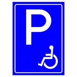 Engelli Araç Park Yeri Levhası