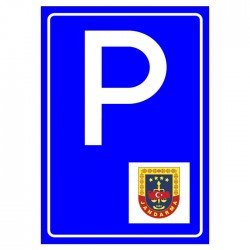 Jandarma Araç Park Yeri Levhası