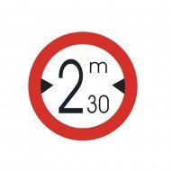 Genişliği 2,5 M'den Fazla Olan Araç Giremez 