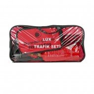 Lüx Trafik Seti İlkyardım Çantalı (TüvTürk Uyumlu)