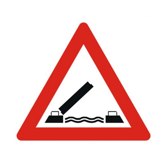 Tehlike Uyarı Levhaları - Açılan Köprü