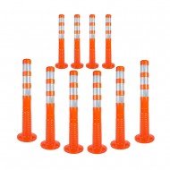 Esnek Şerit Ayırıcı Delinatör 75 cm (10 Adet)