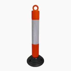 Esnek Uyarı Dikmesi (Siyah)