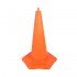 75 cm Kırılmaz Trafik Konisi 3,0 Kg (Reflektifsiz)