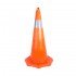 75 cm Kırılmaz Trafik Konisi 2,4 Kg (Tek Reflektifli)