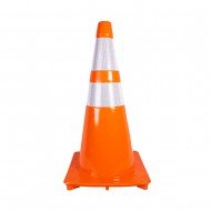 72 cm Kırılmaz Amerikan Koni (Çift Reflektifli)