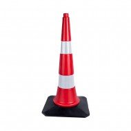 Trafik ve Reklam Konisi 750 mm (Kauçuk Tabanlı)