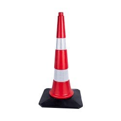 Trafik ve Reklam Konisi 750 mm (Kauçuk Tabanlı)