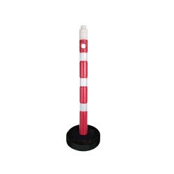 Dubalı Uyarı Dikme 60 mm (Kauçuk Taban)