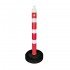Dubalı Uyarı Dikme 90 mm (Kauçuk Taban)