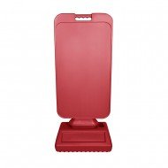 REKLAM DUBASI KIRMIZI 41x74 cm