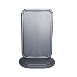 REKLAM DUBASI GRİ 45x75 cm