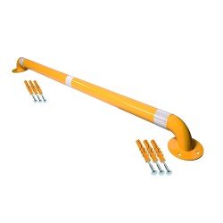 Otopark Araç Stoperi Sarı 185 cm Ø76 2 mm