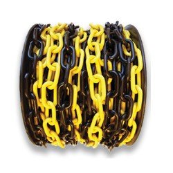 Sarı Siyah Zincir (6 mm )