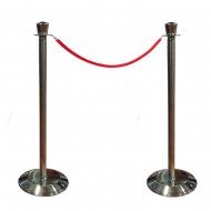 Kromajlı Protokol Bariyeri Takım (2 Bariyer + 1 Zincir)