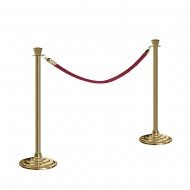 Gold Protokol Bariyeri Takım (2 Bariyer + 1 Zincir)