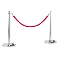 Kromajlı Protokol Bariyer Takımı (2 Bariyer + 1 Zincir)