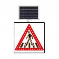 Güneş Enerjili (Solar) Ledli Yaya Geçidi 60x60 cm