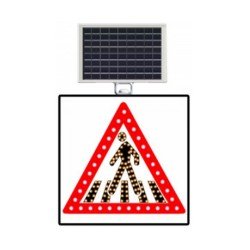 Güneş Enerjili (Solar) Ledli Yaya Geçidi 60x60 cm