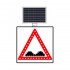Güneş Enerjili (Solar) Ledli Kasis Levhası 60x60 cm