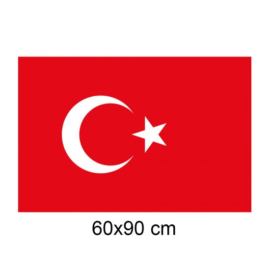 Bayrak Flama - Türk Bayrağı Alpaka (60x90 cm)