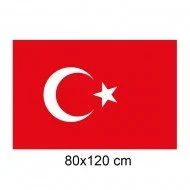 Türk Bayrağı Alpaka (80x120 cm)