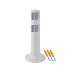 450 mm. Esnek Şerit Ayırıcı Beyaz (Delinatör)