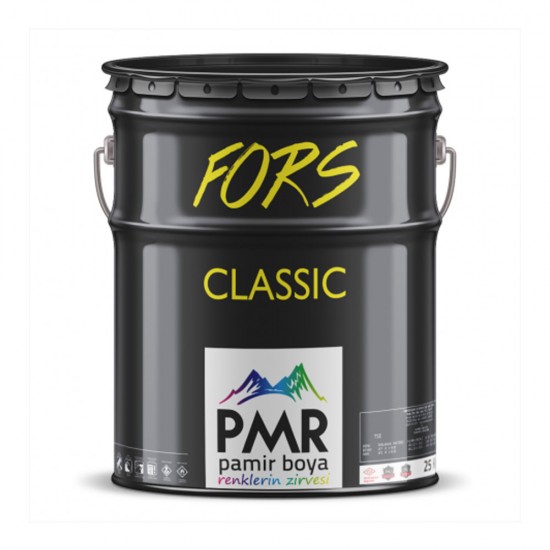 Yol Çizgi Boyaları - Pmr Fors Classic Yol Çizgi Boyası - Sarı 25 Kg