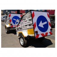 Işıklı Römork - Trafik İkaz Römorku (O1 Belgeli)