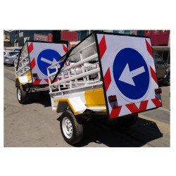 Işıklı Römork - Trafik İkaz Römorku (O1 Belgeli)