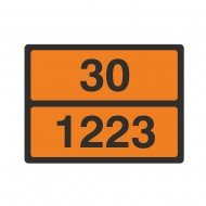 Tanker Fosforlu Yazı Levhası 30 1223 (Keroten Tanker)