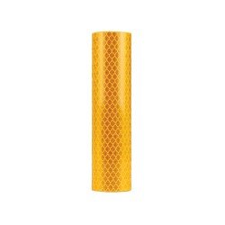 Rulo PVC Prizmatik Reflektif Folyo Eko Sarı (1.24x50 mt)
