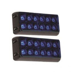 Panjur İkaz Lambası 12 Ledli Mavi (2 Adet)