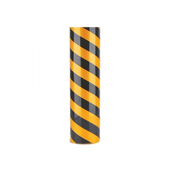 Reflektif Bantlar - Rulo Reflektif Folyo SL3000 Eko Kesim Sarı Siyah (1.24x45,7 mt)