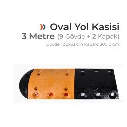 Oval Yol Kasis Seti (3 Metre)