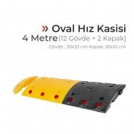 Oval Hız Kasis Seti (4 Metre)