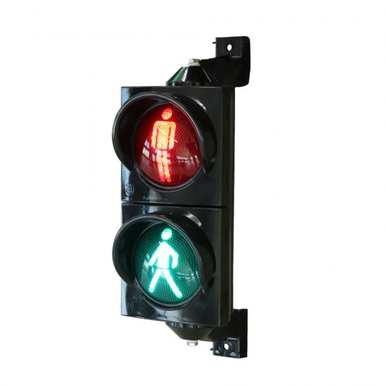 Akıllı Trafik Sistemleri - Led'li Sinyal Verici 100 mm Yaya Kırmızı Yeşil