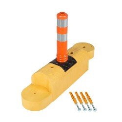 900 mm Şerit Ayırıcılar - Yüksek Model - 450 mm Delinatörlü