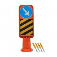 300 MM Esnek Refüj Başı Tabelası