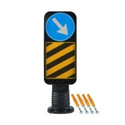 300 MM Esnek Refüj Başı Tabelası