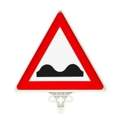 Kasisli Yol Uyarı Levhası (Çift Yönlü)
