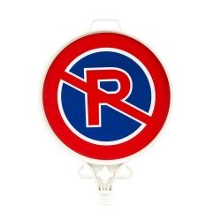 Park Yasak Uyarı Levhası (Çift Yönlü)