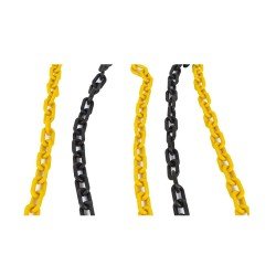 Sarı Siyah Zincir (6 mm )