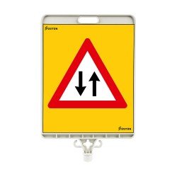 Dikdörtgen Levha İki Yönlü Trafik