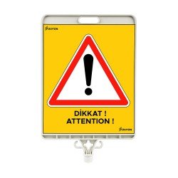 Dikdörtgen Levha Dikkat