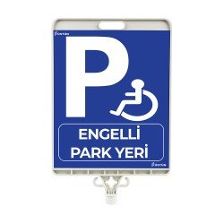 Dikdörtgen Levha Engelli Park Yeri